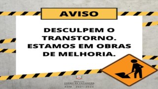 ATENÇÃO, VIAS INTERDITADAS. ATENÇÃO, VIAS INTERDITADAS.