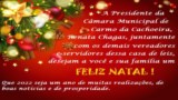 A Câmara Municipal de Carmo da Cachoeira-MG Deseja a toda população cachoeirense,um Natal cheio de bençãos e alegrias. Feliz Natal!
