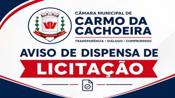 Câmara Municipal Abre Processo de Dispensa de Licitação